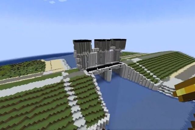 【再現】マインクラフト、国土交通省の出先機関が続々活用　〝リアル〟土木プロの測量、土木職ならではの完成度